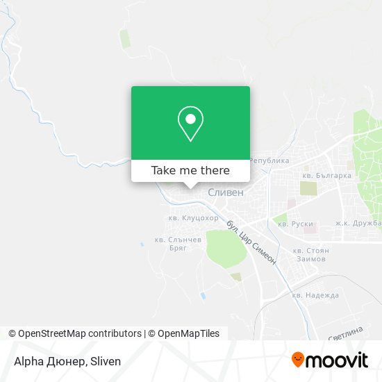 Alpha Дюнер map