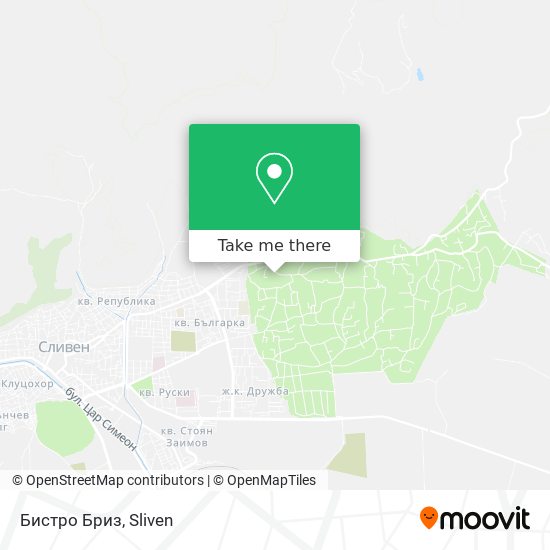 Бистро Бриз map