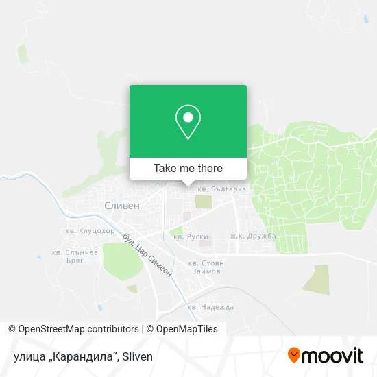Карта улица „Карандила“