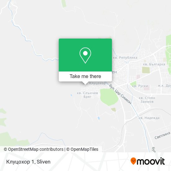 Клуцохор 1 map