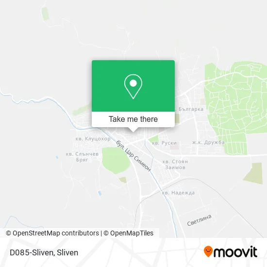 Карта D085-Sliven