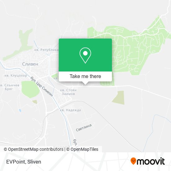 EVPoint map