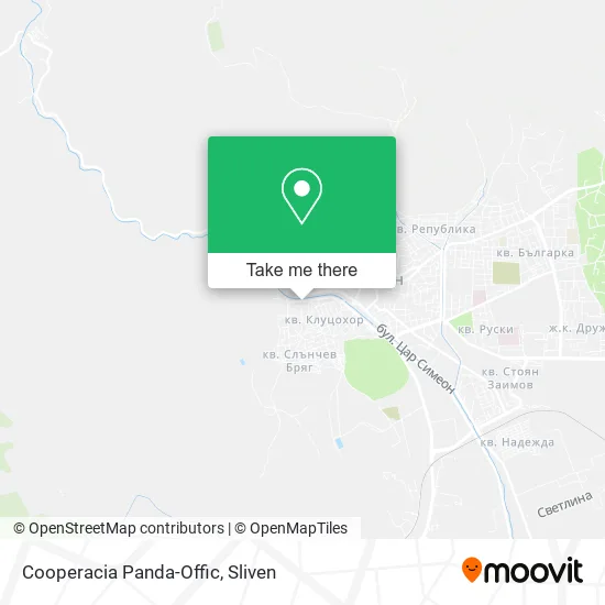 Карта Cooperacia Panda-Offic