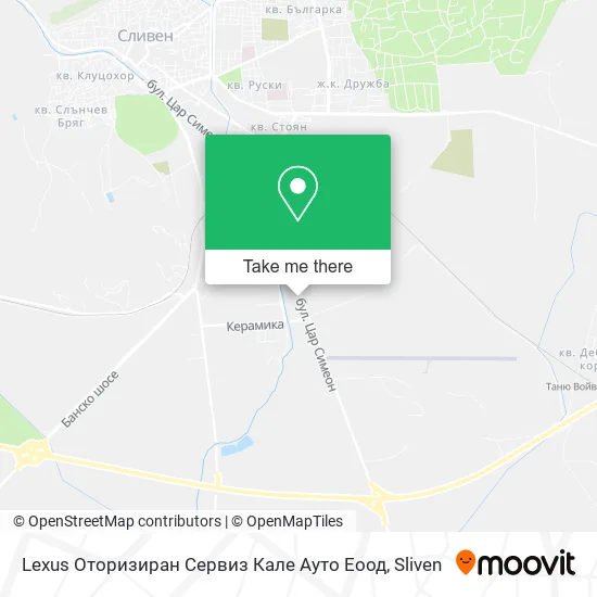 Карта Lеxus Оторизиран Сервиз Кале Ауто Eоод