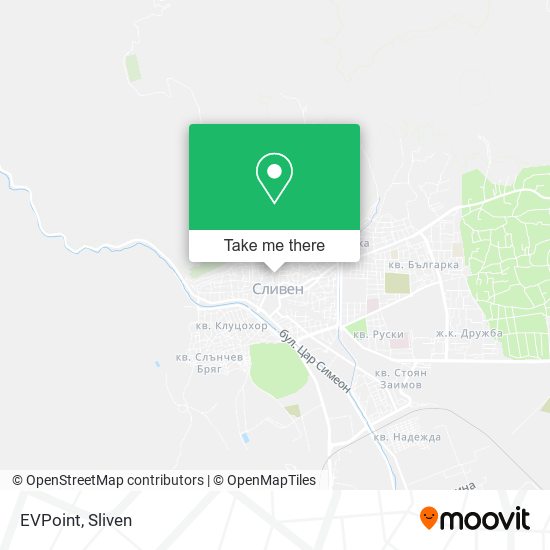 EVPoint map