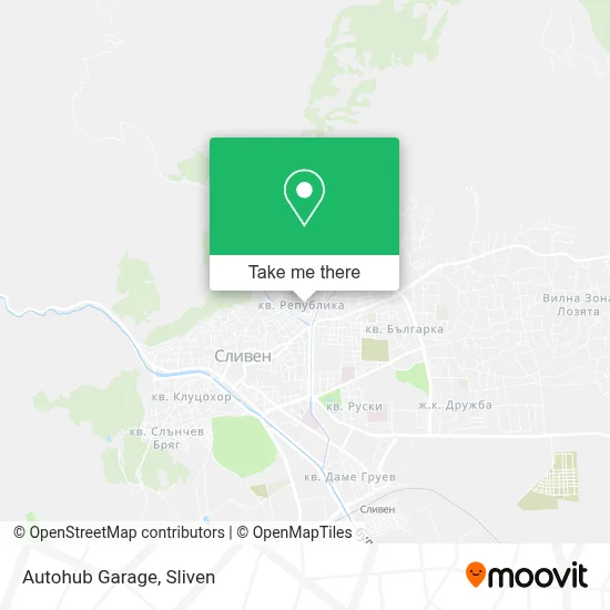 Autohub Garage map