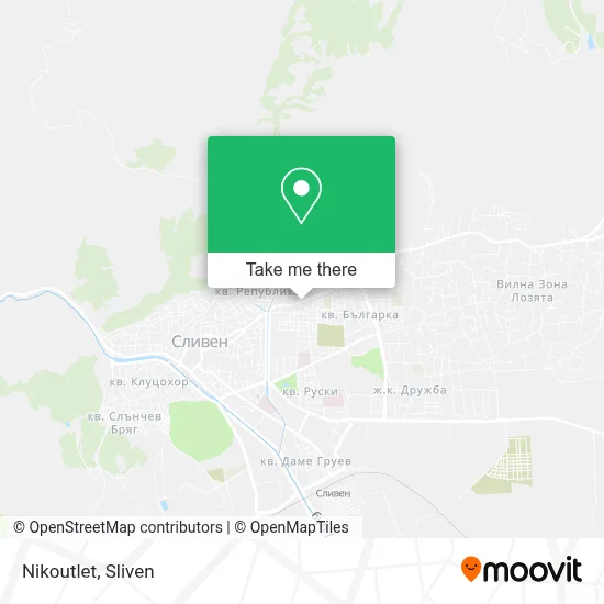 Nikoutlet map