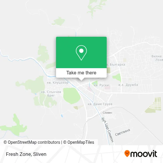 Fresh Zone map