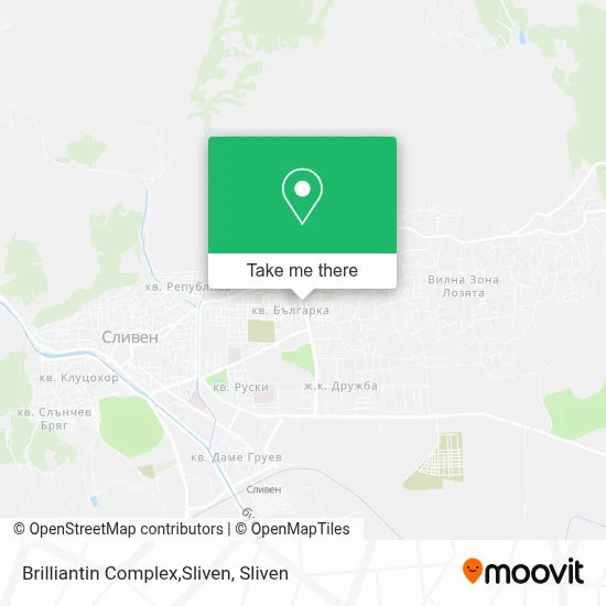 Brilliantin Complex,Sliven map
