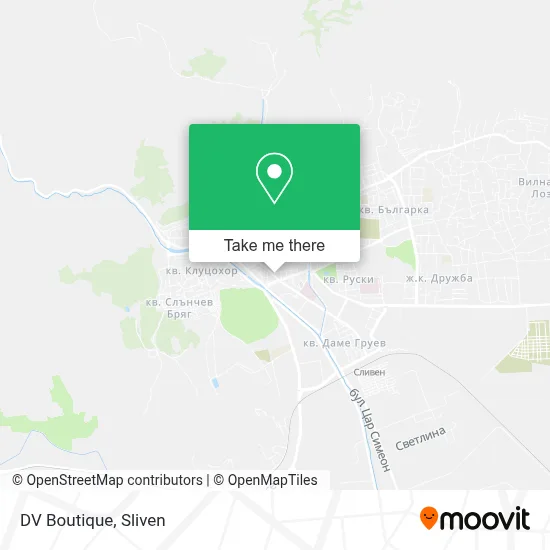 DV Boutique map