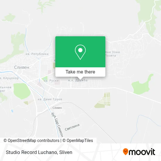 Studio Record Luchano map