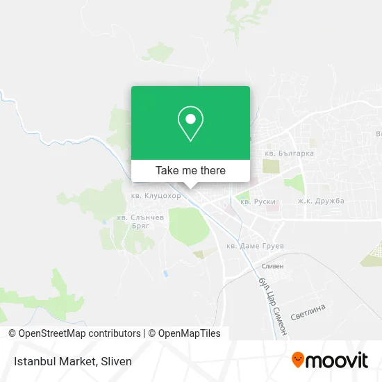 Istanbul Market map