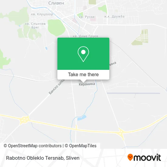 Rabotno Obleklo Tersnab map