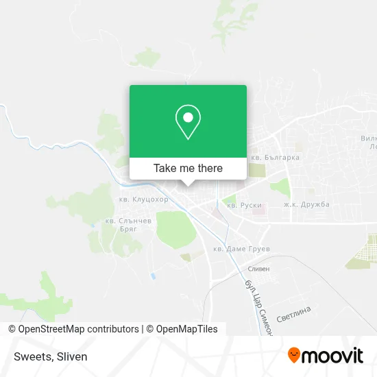 Sweets map