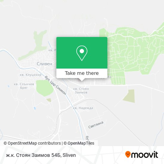 ж.к. Стоян Заимов 54Б map