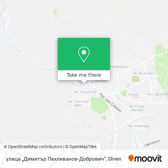 улица „Димитър Пехливанов-Добрович“ map