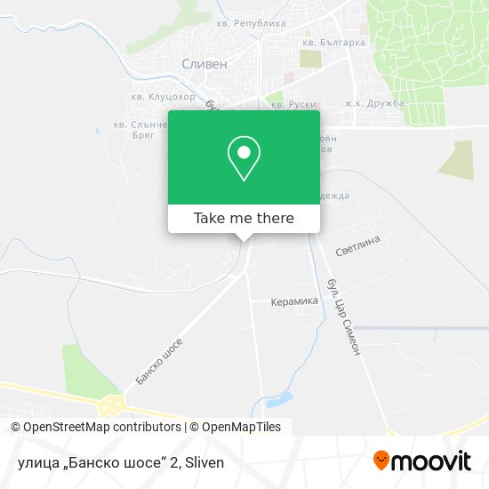 улица „Банско шосе“ 2 map