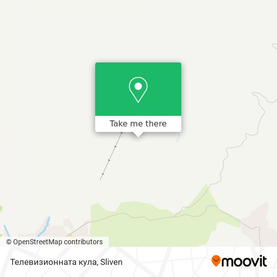 Телевизионната кула map
