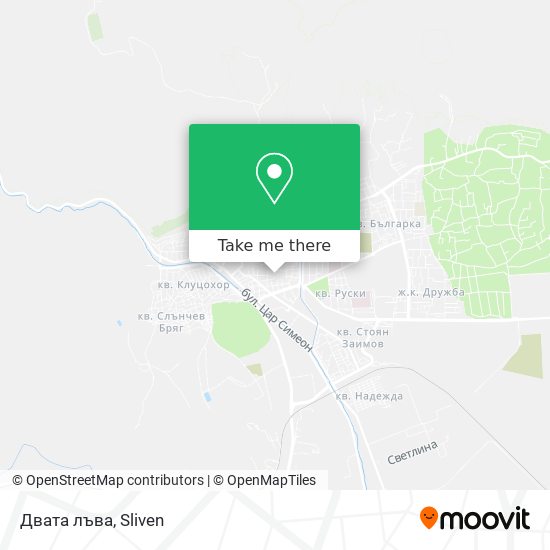 Двата лъва map