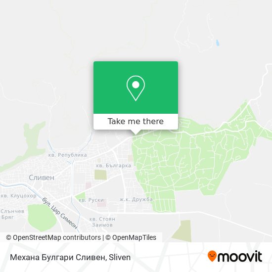 Механа Булгари Сливен map
