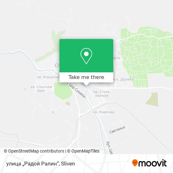 улица „Радой Ралин“ map