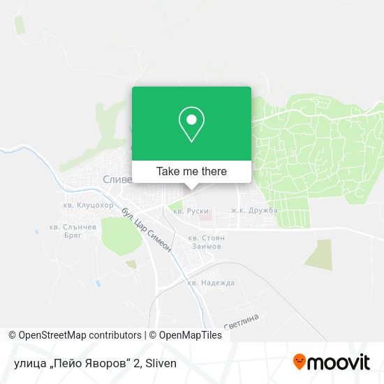 улица „Пейо Яворов“ 2 map