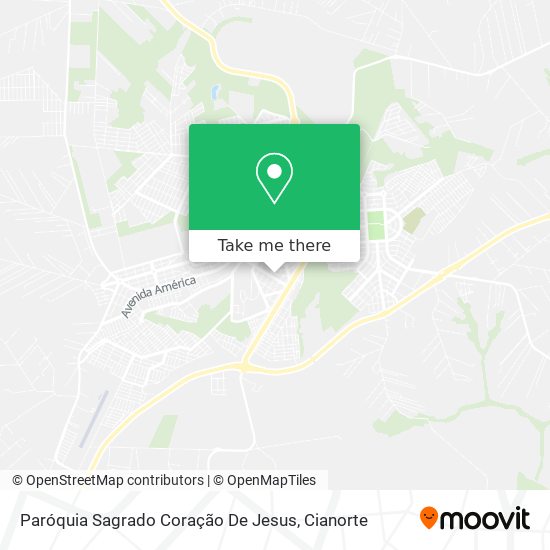 Paróquia Sagrado Coração De Jesus map