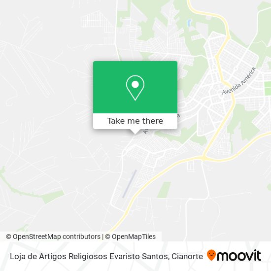 Loja de Artigos Religiosos Evaristo Santos map
