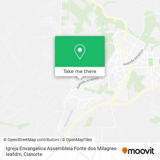 Igreja Envangelica Assembleia Fonte dos Milagres-Ieafdm map