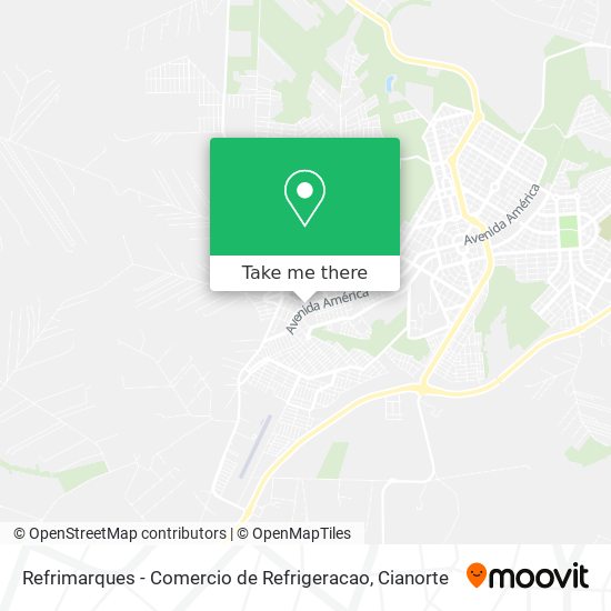 Refrimarques - Comercio de Refrigeracao map