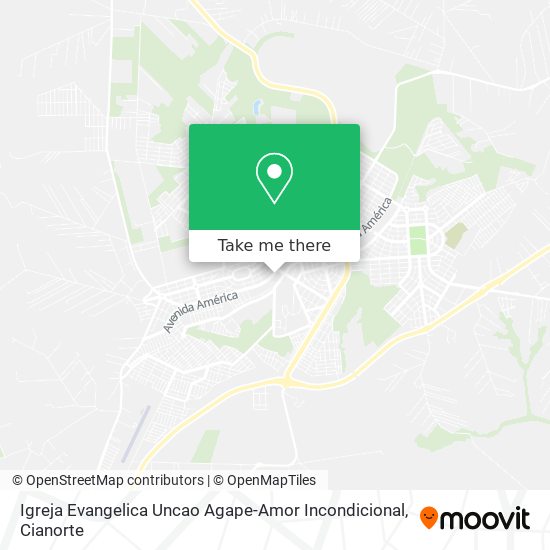 Igreja Evangelica Uncao Agape-Amor Incondicional map