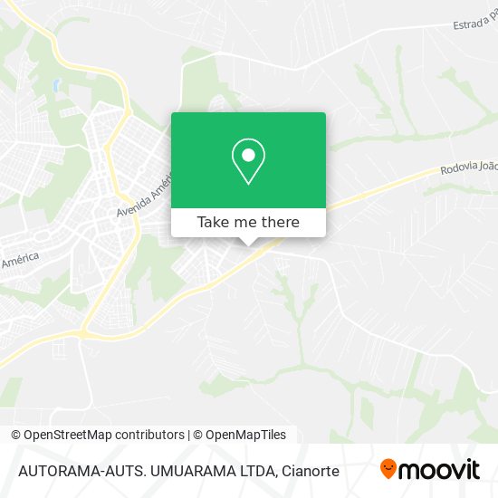 AUTORAMA-AUTS. UMUARAMA LTDA map