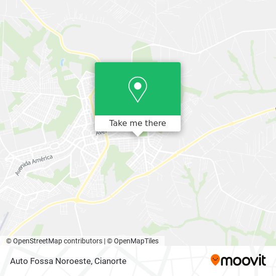 Auto Fossa Noroeste map