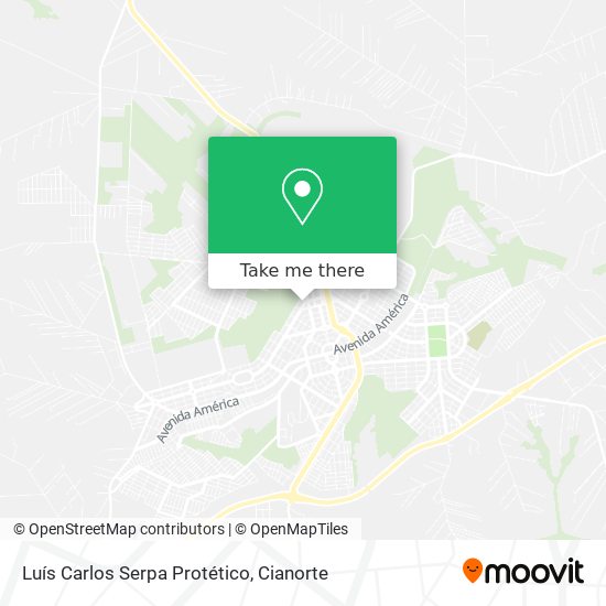 Mapa Luís Carlos Serpa Protético