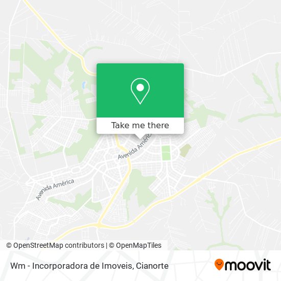 Wm - Incorporadora de Imoveis map