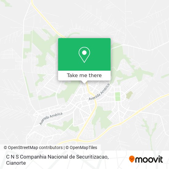 Mapa C N S Companhia Nacional de Securitizacao