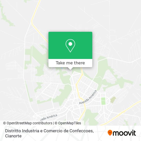 Distritto Industria e Comercio de Confeccoes map