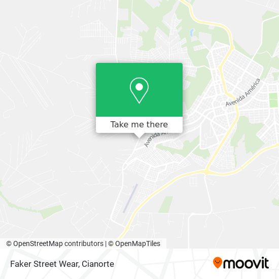 Faker Street Wear map