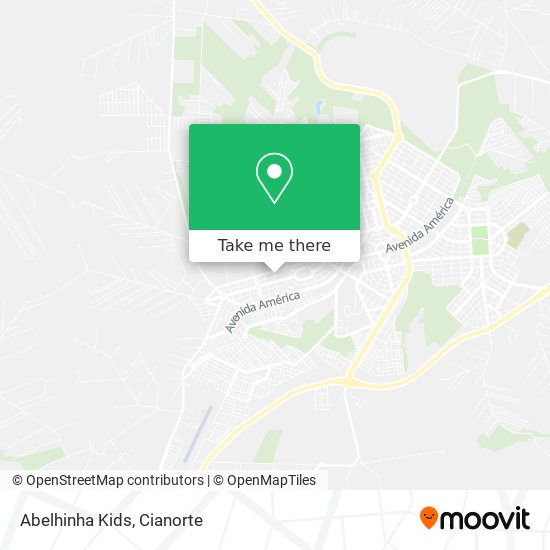 Abelhinha Kids map