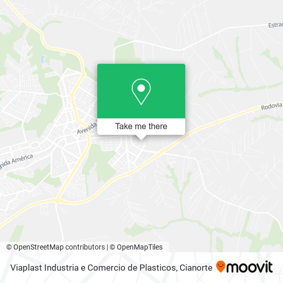 Viaplast Industria e Comercio de Plasticos map