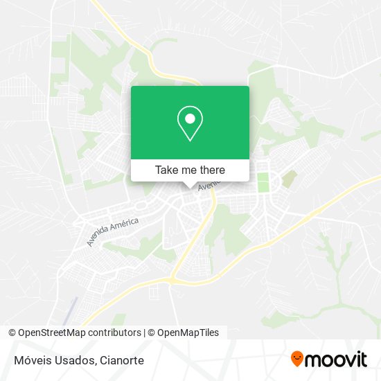 Móveis Usados map