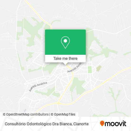 Consultório Odontológico Dra Bianca map
