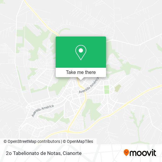 2o Tabelionato de Notas map