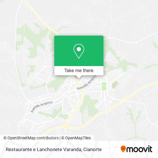 Restaurante e Lanchonete Varanda map