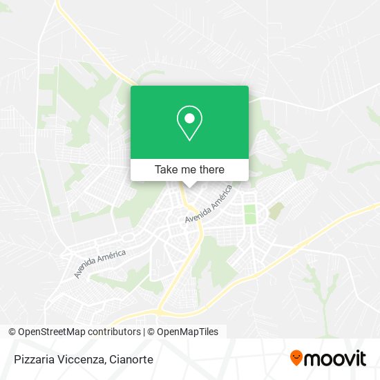 Pizzaria Viccenza map