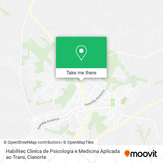 Habilitec Clinica de Psicologia e Medicina Aplicada ao Trans map