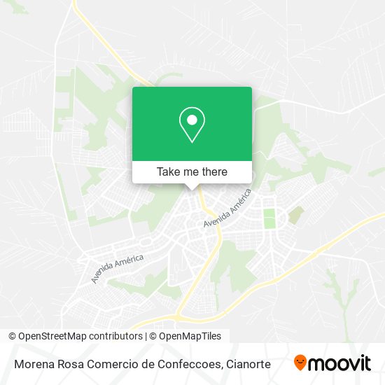 Morena Rosa Comercio de Confeccoes map