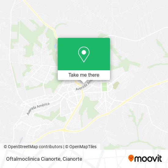 Oftalmoclinica Cianorte map