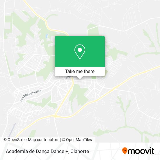 Academia de Dança Dance + map