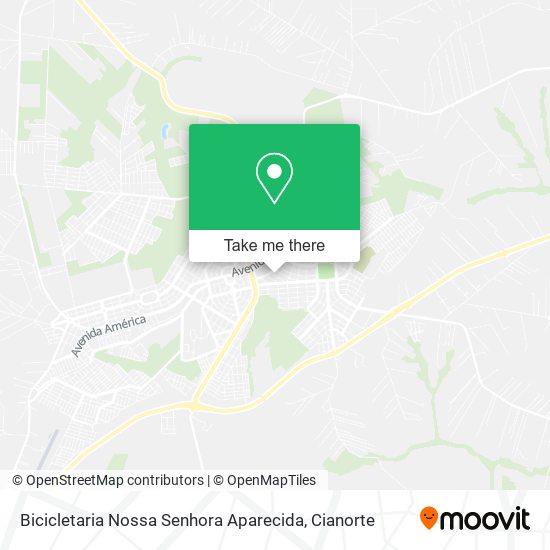 Bicicletaria Nossa Senhora Aparecida map